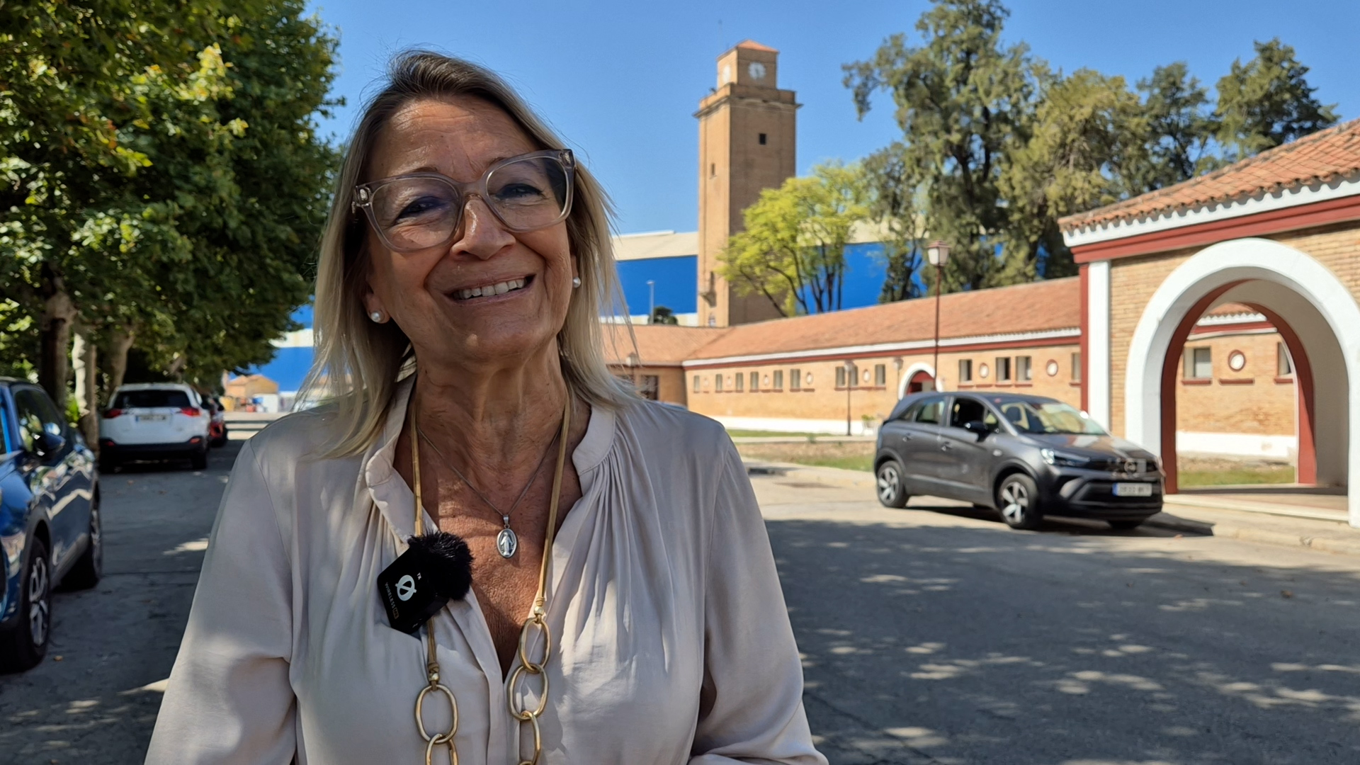 La delegada del Estado para la Zona Franca de Sevilla, Carmen Tovar.