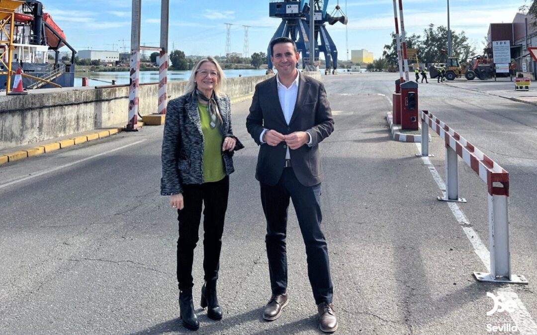 La Diputación de Sevilla y la Zona Franca estudian acciones colaborativas que amplíen oportunidades a empresas de la provincia