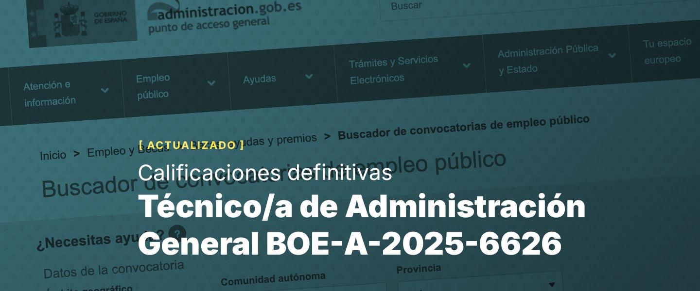 Calificaciones definitivas