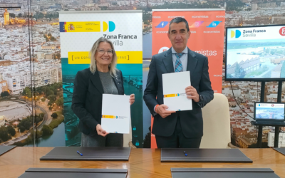 La Zona Franca y el Colegio de Economistas de Sevilla se alían para impulsar la difusión del impacto económico de este espacio empresarial