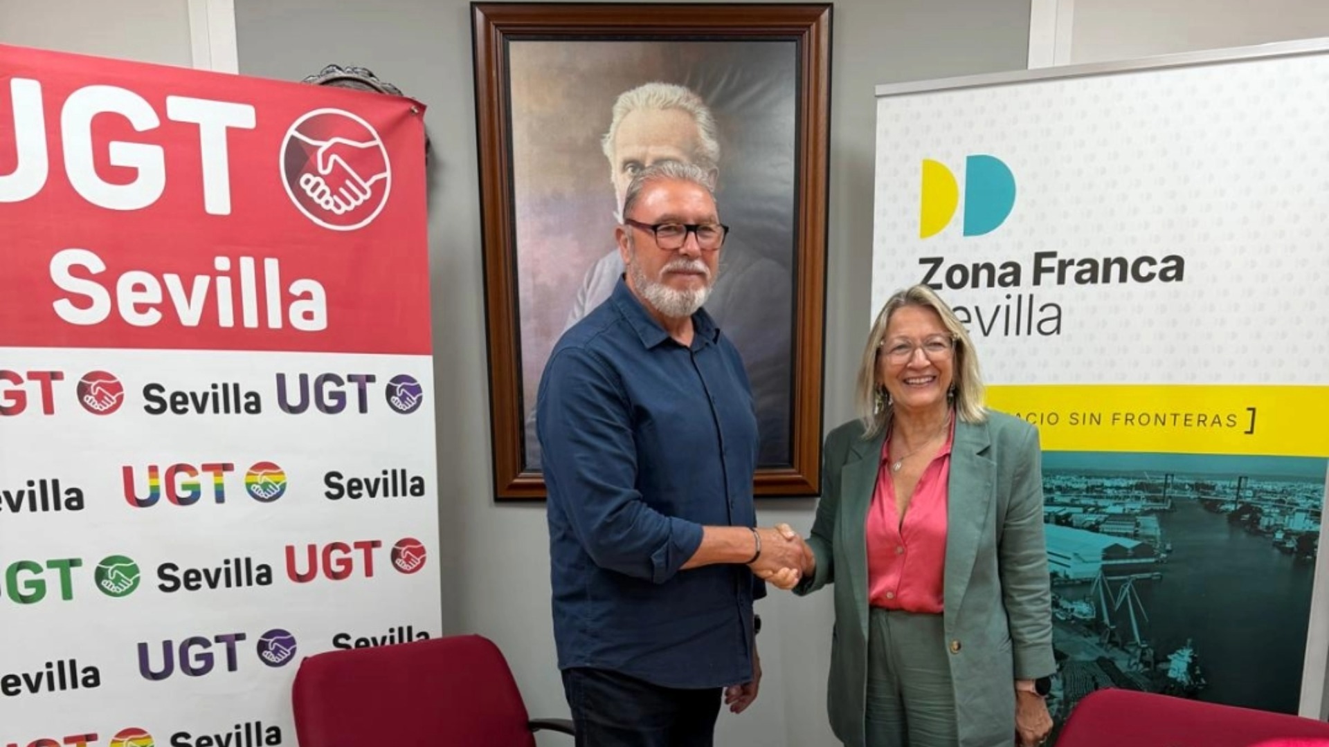 Acuerdo colaboraqción UGT Sevilla-ZFS