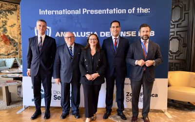 La Zona Franca de Sevilla destaca la excelencia de su tejido industrial en la presentación internacional del Hub Defensa Andalucía en Londres